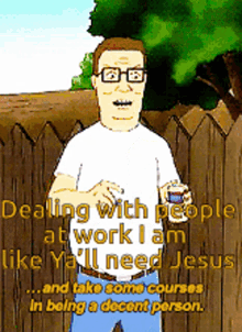 King Of The Hill Dealing With GIF