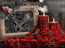 merry christmas greetings card gif animal