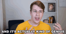 And Its Actually Kind Of Genius Michael Kucharski GIF - And Its Actually Kind Of Genius Michael Kucharski Slazo GIFs