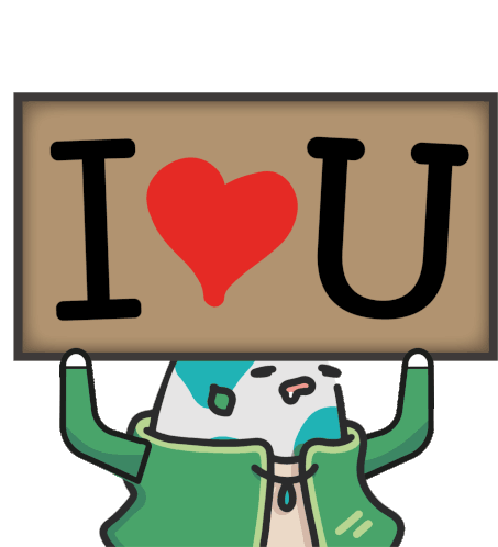 I Love You Whiskers Sticker - I Love You Whiskers Stickers
