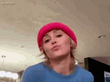 Miley Cyrus Miley GIF - Miley Cyrus Miley Miley Kiss GIFs