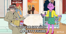 Youve Got Such A Pretty Figure Compliment GIF - Youve Got Such A Pretty Figure Compliment Love You GIFs