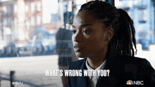What'S Wrong With You Sergeant Ayanna Bell GIF - What'S Wrong With You Sergeant Ayanna Bell Danielle Moné Truitt GIFs