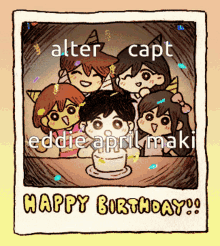 Omori Birthday Capt GIF - Omori Birthday Capt Omori GIFs