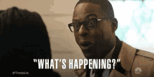 What'S Happening? GIF - This Is Us This Is Us Series Sterling K Brown GIFs
