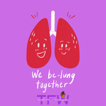Lung Cancer Awareness Belung Together GIF - Lung Cancer Awareness Belung Together Tutti Frutti Women GIFs