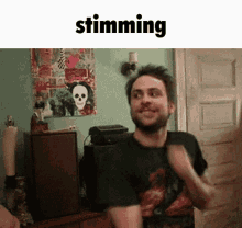Stimming Charlie Kelly GIF - Stimming Charlie Kelly Its Always Sunny In Philidelphia GIFs