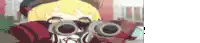 a close up of a person holding a gun in their hand .