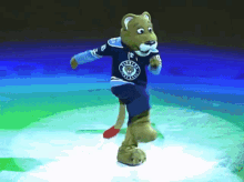 Florida Panthers Stanley C Panther GIF - Florida Panthers Stanley C Panther Dancing GIFs