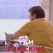 I Am Panicking Steve GIF - I Am Panicking Steve The Great Canadian Baking Show GIFs