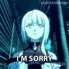 Im Sorry Lucy GIF - Im Sorry Lucy Cyberpunk Edgerunners GIFs
