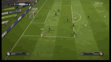 a soccer game is being played between fc martins and schalke