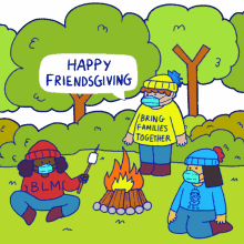 happy friendsgiving