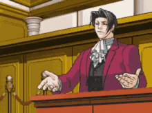 Ace Attorney Ace GIF