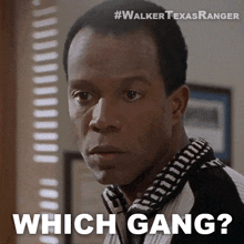 Which Gang James Trivette GIF - Which Gang James Trivette Walker Texas Ranger GIFs