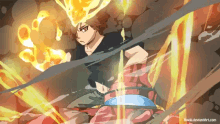 Anime Ailex GIF - Anime Ailex Flames GIFs