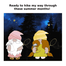 Summer Gnomes Summer GIF - Summer Gnomes Summer Fireflies GIFs