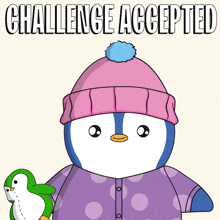 challenge penguin bet competition pudgy