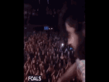 Crowd Surf To The Stage! GIF - Foals Foals Music Jump GIFs