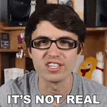 Its Not Real Steve Terreberry GIF - Its Not Real Steve Terreberry It Is Not True GIFs