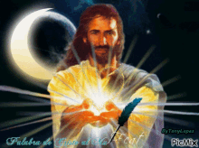 Jesus En El Mundo Heart GIF