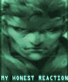 My Honest Reaction Mgs GIF - My Honest Reaction Mgs GIFs