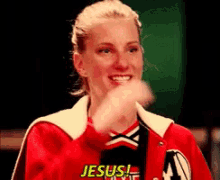 Glee Brittany GIF - Glee Brittany Jesus GIFs