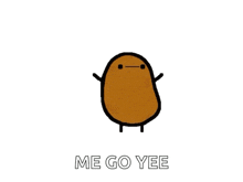 Happy Dance Potato Sad Potato GIF - Happy Dance Potato Sad Potato Noice GIFs