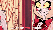 What Do You Think Charlie Morningstar GIF - What Do You Think Charlie Morningstar Hazbin Hotel GIFs