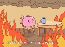 This Is Fine This Is Fine Meme GIF