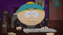 typing eric cartman south park dead kids studying