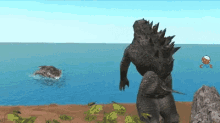 Godzilla Meme GIF - Godzilla Meme Crocodile GIFs