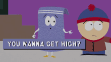 You Wanna Get High Towelie GIF - You Wanna Get High Towelie Stan Marsh GIFs