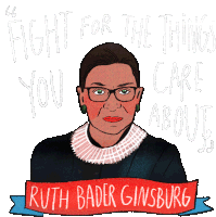 Rbg Rip Sticker - Rbg Rip Ruth Bader Ginsburg Stickers
