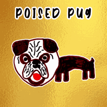 Poised Pug Veefriends GIF - Poised Pug Veefriends Calm GIFs