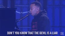 Dont You Know That The Devil Is A Liar Singing GIF - Dont You Know That The Devil Is A Liar Devil Is A Liar Singing GIFs