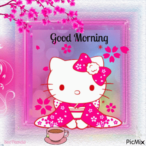 Good Morning Sanrio GIF - Good Morning Sanrio Hello Kitty - Discover ...