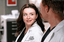 Greys Anatomy Amelia Shepherd GIF - Greys Anatomy Amelia Shepherd Hi GIFs