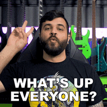 What'S Up Everyone Andrew Baena GIF - What'S Up Everyone Andrew Baena Hi Everyone GIFs