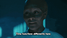 Time Functions Differently Here Progenitor GIF - Time Functions Differently Here Progenitor Star Trek Discovery GIFs