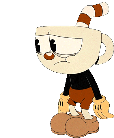 Annoyed Cuphead Sticker - Annoyed Cuphead The Cuphead Show Stickers