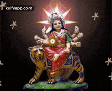 Happy Durga Ashtmi.Gif GIF - Happy Durga Ashtmi Goddessdurga Tamil GIFs