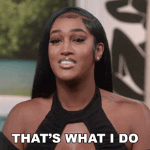 That'S What I Do Nique Brown GIF - That'S What I Do Nique Brown Basketball Wives Orlando GIFs