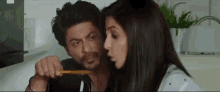 Shah Rukh Khan Anushka Sharma GIF - Shah Rukh Khan Anushka Sharma Jab Harry Met Sejal GIFs