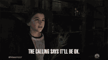 the calling says itll be ok cal stone manifest its gonna be fine dont worry