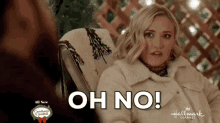A Very Merry Bridesmaid Emily Osment GIF - A Very Merry Bridesmaid Emily Osment Oh No GIFs