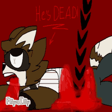 Dead Raccoon Robber GIF - Dead Raccoon Robber Gore And Blood GIFs