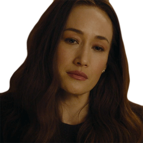 Thats Funny Maggie Q Sticker - Thats Funny Maggie Q Anna Stickers