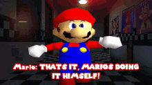 Smg4 Mario GIF - Smg4 Mario Thats It GIFs