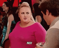 Trying To Play Hard To Get GIF - Pitch Perfect Rebel Wilson Fat Amy GIFs